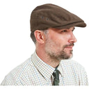 Schoffel Rowsley Flat Cap - Dark Brown