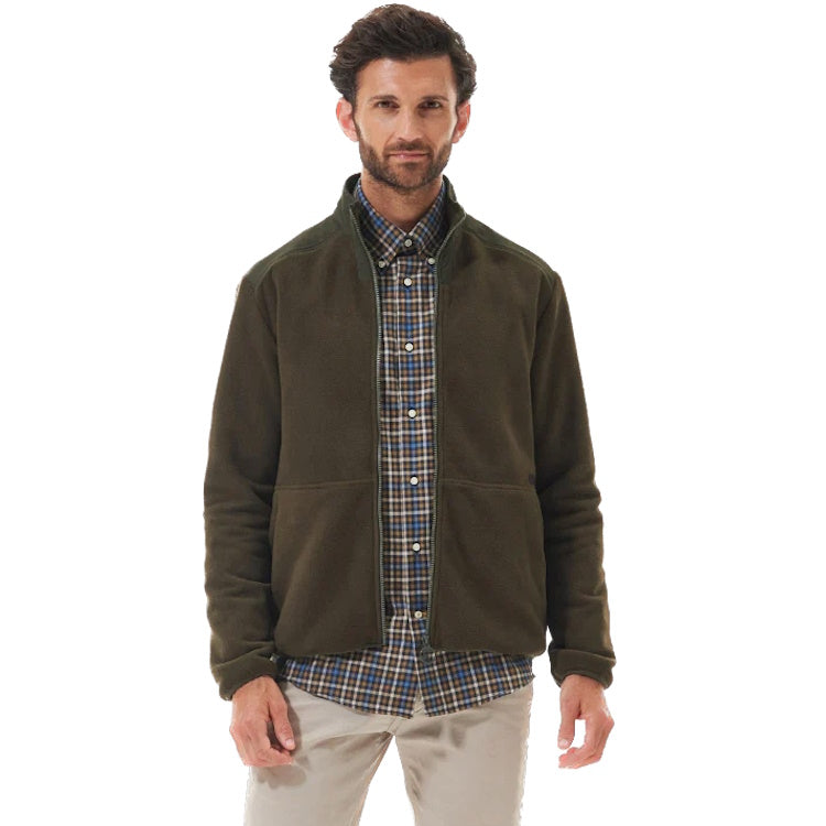 Barbour Country Fleece Jacket - Olive