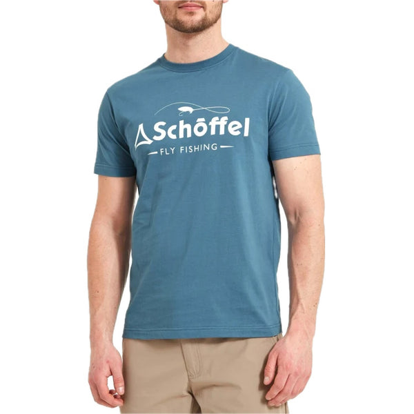 Schoffel Tyne T-Shirt - River Blue