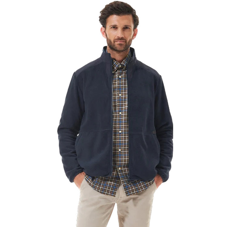 Barbour Country Fleece Jacket - Navy