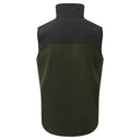 Ridgeline Hybrid Fleece Vest - Black/Olive