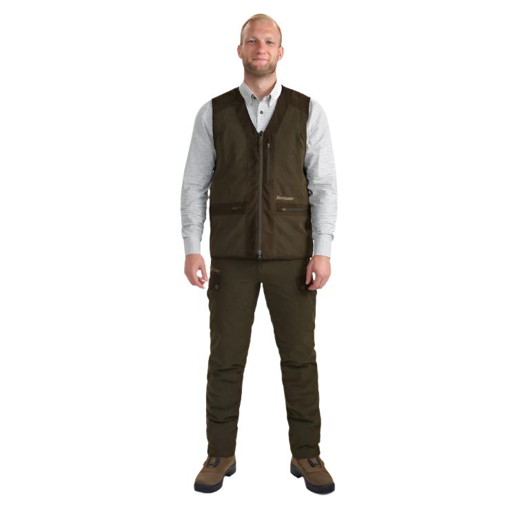 Deerhunter Eagle Waistcoat - Tarmac Green