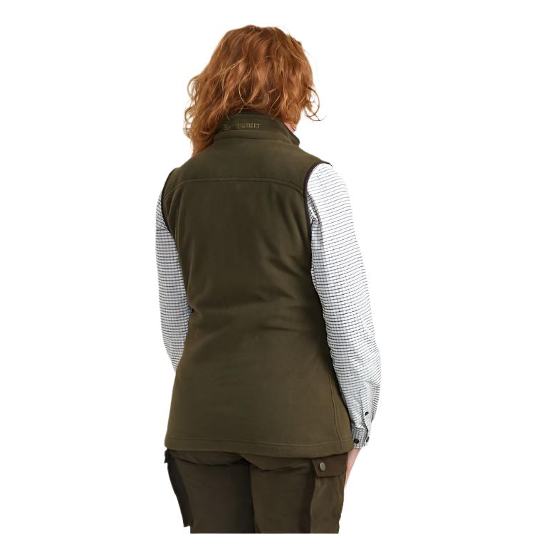 Deerhunter Ladies Eagle Fleece Waistcoat - Tarmac Green