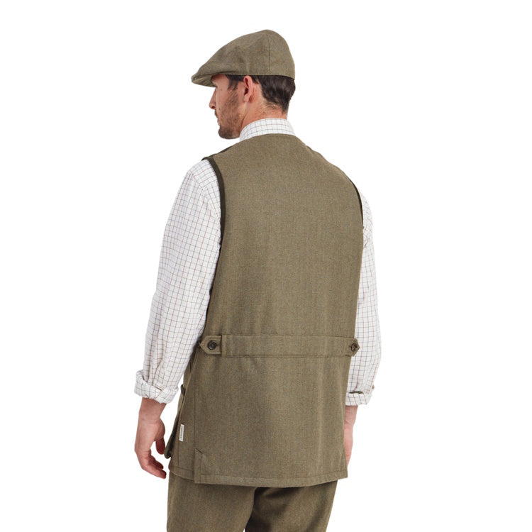 Schoffel Ptarmigan Tweed Waistcoat II - Herringbone Tweed