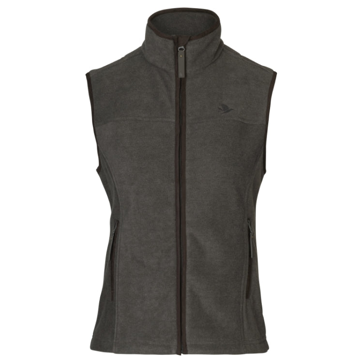 Seeland Ladies Woodcock Ivy Fleece Waistcoat - Dark Grey Melange