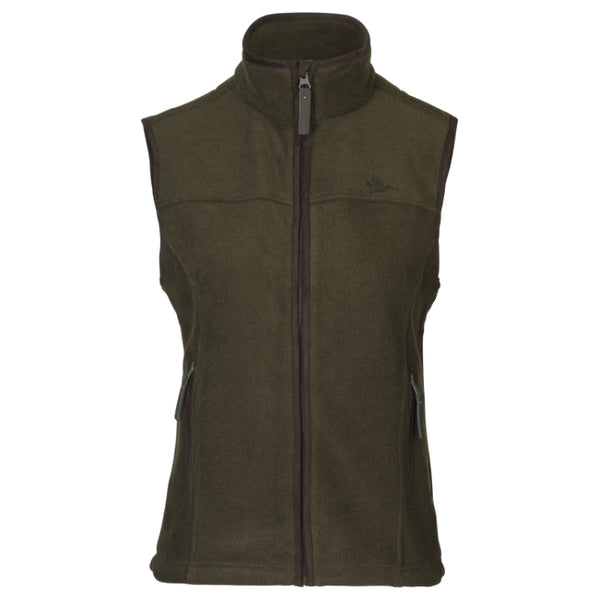 Seeland Ladies Woodcock Ivy Fleece Waistcoat - Pine Green Melange