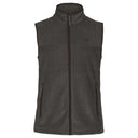 Seeland Woodcock Earl Fleece Waistcoat - Dark Grey Melange