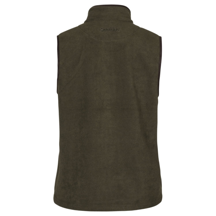 Seeland Woodcock Earl Fleece Waistcoat - Pine Green Melange