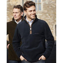 Schoffel Berkeley 1/4 Zip Fleece Jacket - Navy