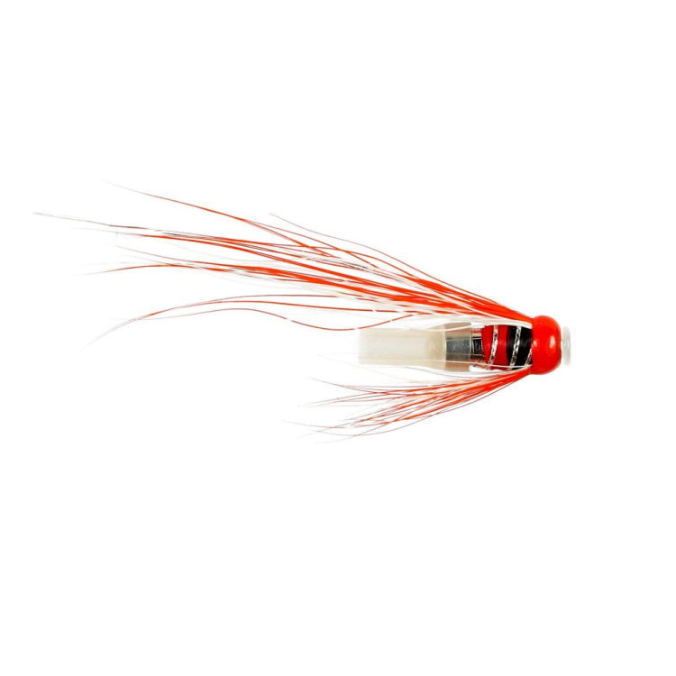 White Ally Mini Tube Flies