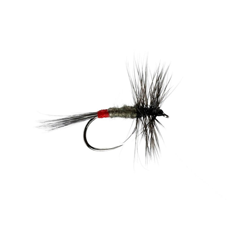 Iron Blue Dun Hackled Dry Flies