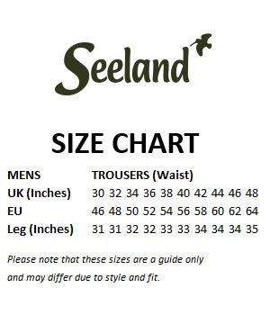 Seeland Size Chart