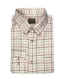 Jack Pyke Countryman Shirt - Burgundy Check