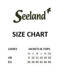 Seeland Size Chart