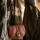 Barbour Ladies Laire Leather Saddle Bag