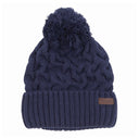 Barbour Gainford Cable Beanie - Navy