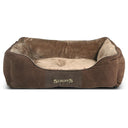 Scruffs Chester Box Dog Bed - Chocolate