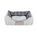 Scruffs Highland Box Dog Bed - Grey