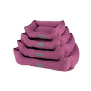 Scruffs Manhattan Box Dog Bed - Berry