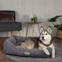 Scruffs Wilton Dog Box Bed - Grey