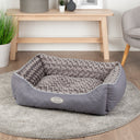 Scruffs Wilton Dog Box Bed - Grey