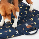 Joules Coastal Dog Print Dog Travel Mat