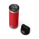 Yeti Rambler 18oz Insulated Bottle with Chug Cap - Rescue Red