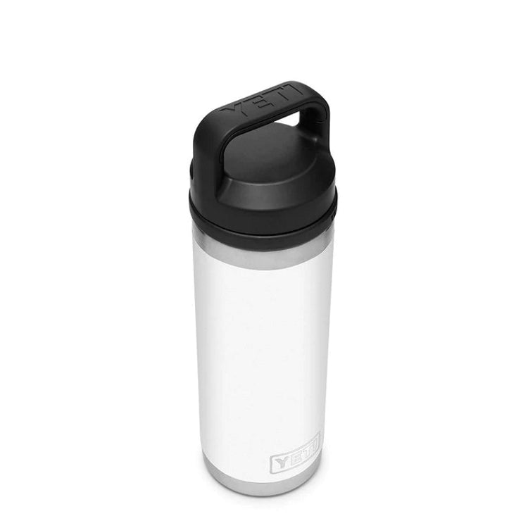 Yeti Rambler 18oz Insulated Bottle with Chug Cap - White