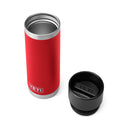 Yeti Rambler 18oz Insulated Bottle with HotShot Cap - Rescue Red