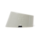 Scruffs Icon Slanted Dog Bowl - Light Grey