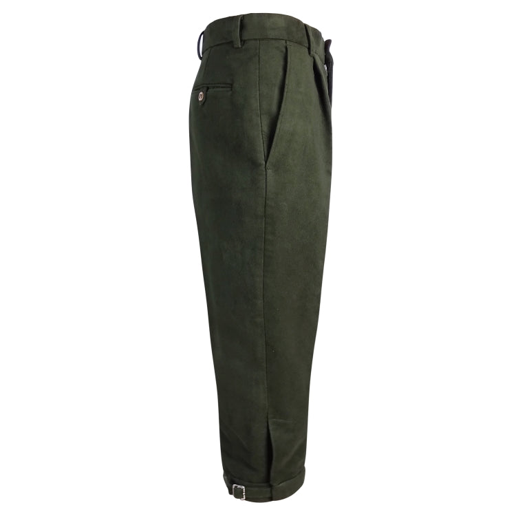 Hoggs of Fife Moleskin Breeks - Dark Olive