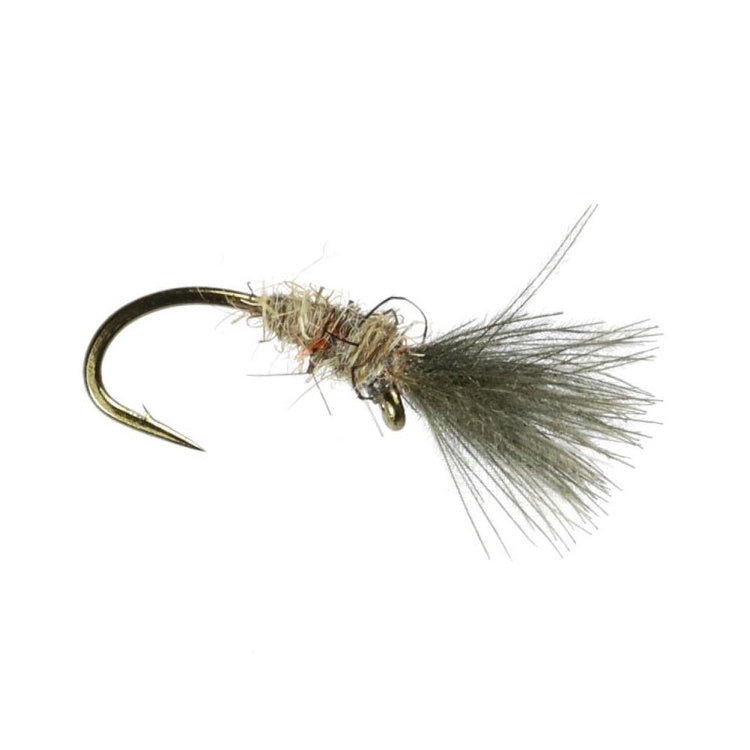 Smutting Midge Barbed Winged Dry Flies