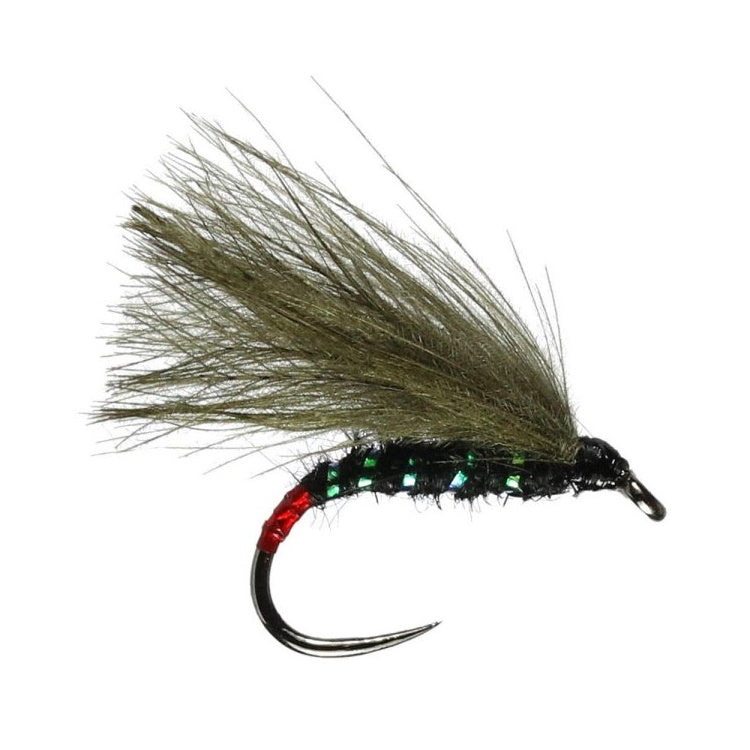 F Wing Black CDC Dry Flies