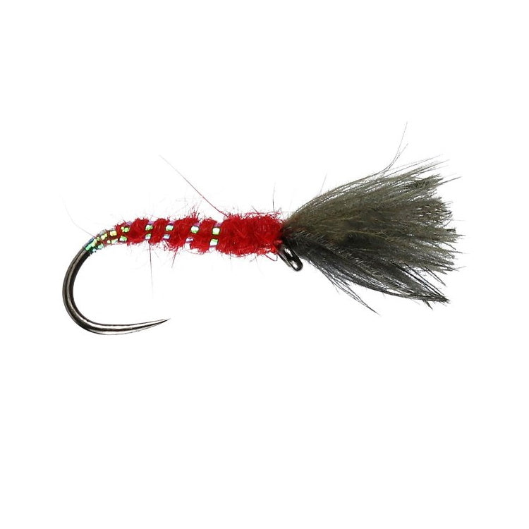 Shuttlecock Red CDC Dry Flies