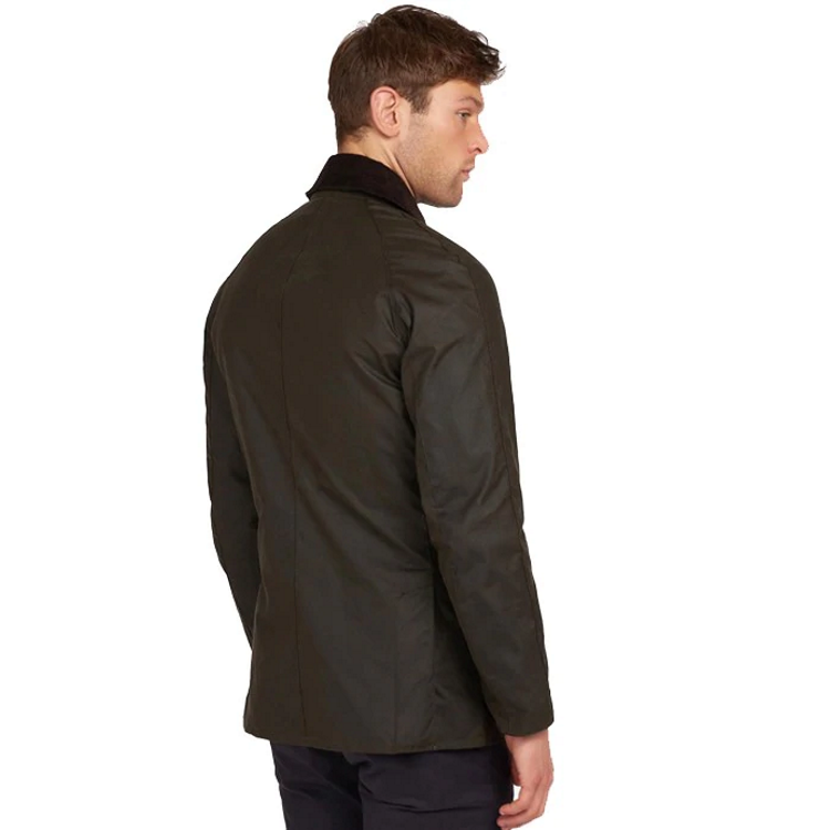 Barbour Ashby Wax Jacket - Olive