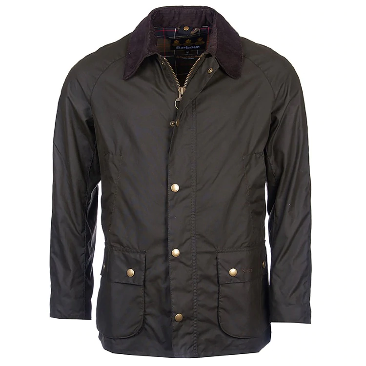 Barbour Ashby Wax Jacket - Olive