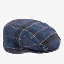 Barbour Moons Tweed Flat Cap - Navy Tartan