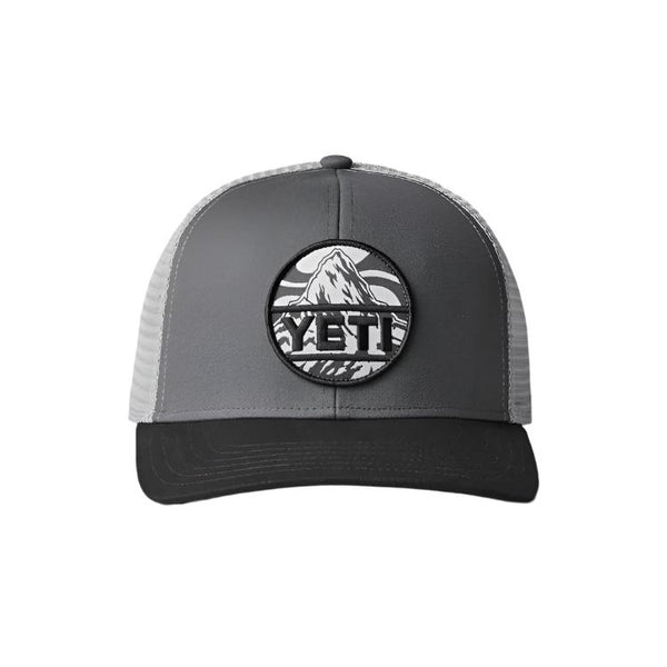 Yeti Mountain Badge Trucker Cap - Black