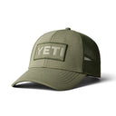 Yeti Patch on Patch Trucker Hat - Olive