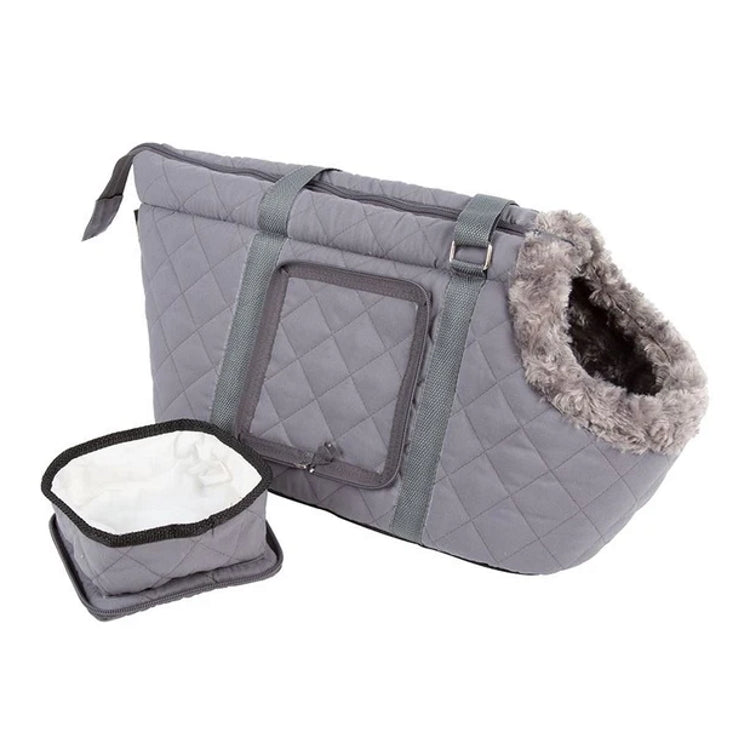 Scruffs Wilton Dog Carrier - Grey