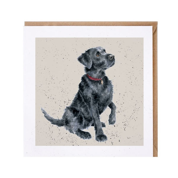 Wrendale Designs Black Lab Card