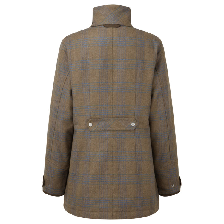 Schoffel Ladies Ptarmigan Tweed Coat - Iona Tweed