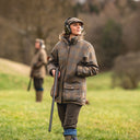 Schoffel Ladies Ptarmigan Tweed Coat - Iona Tweed