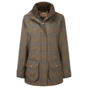 Schoffel Ladies Ptarmigan Tweed Coat - Iona Tweed