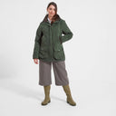 Schoffel Ladies Teal Shooting Coat - Cedar