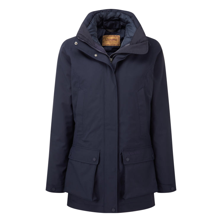 Schoffel Ladies Uppingham 3 in 1 Coat - True Navy