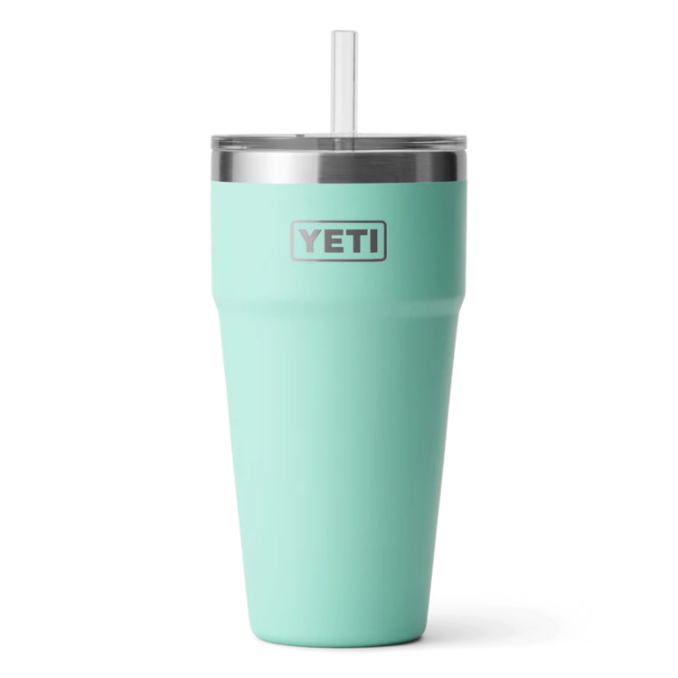 Yeti Rambler 26oz Straw Cup - Seafoam