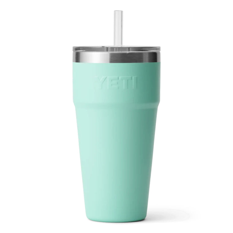 Yeti Rambler 26oz Straw Cup - Seafoam