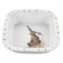 Royal Worcester Wrendale Designs Square Dish - Hare