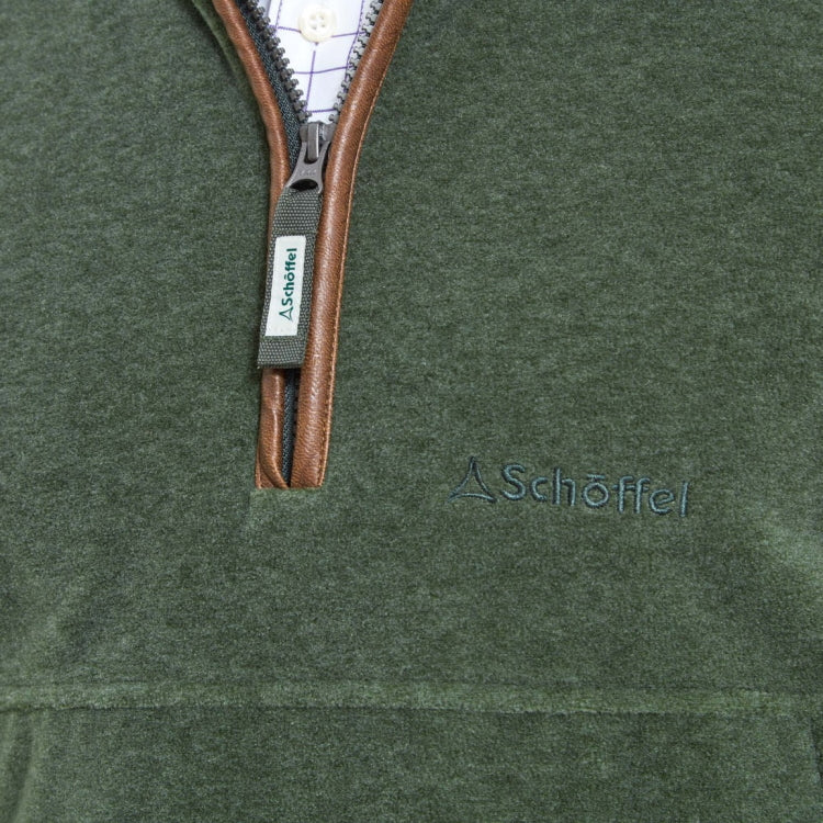 Schoffel Berkeley 1/4 Zip Fleece Jacket - Cedar